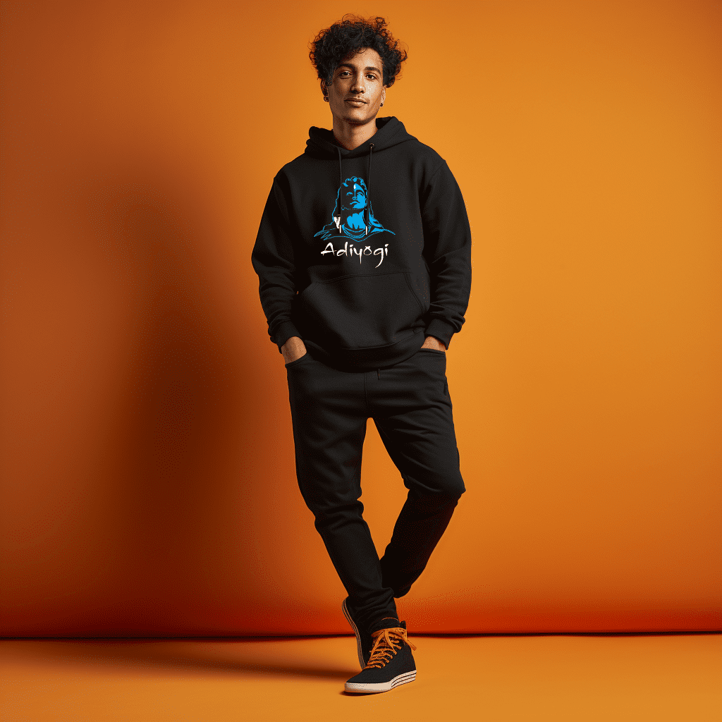 Buy Best Adiyogi Shiva Printed Hoodies Prabhubhakti