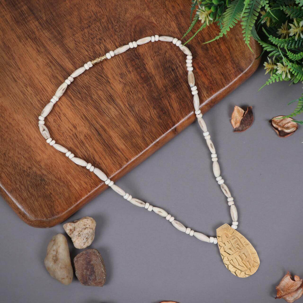 Sita Ram Locket Tulsi Kanthi Mala