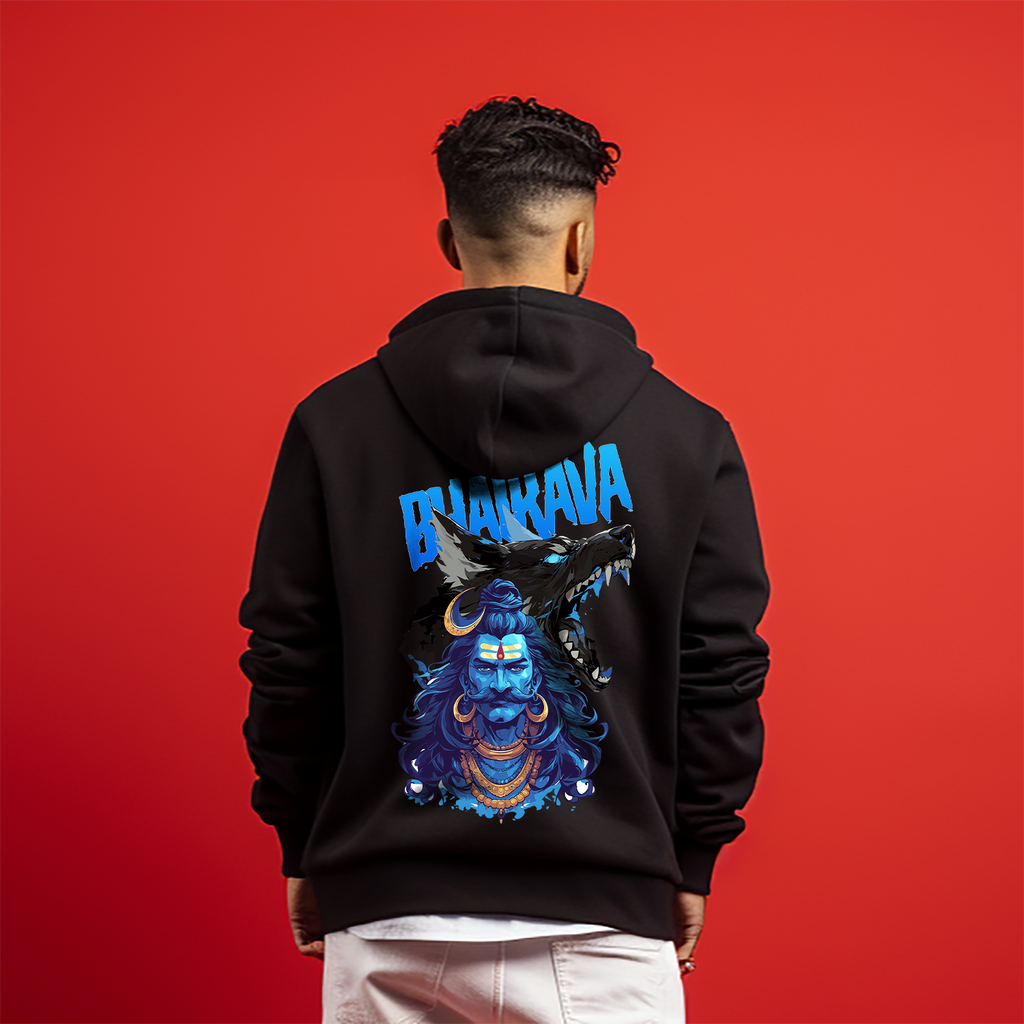 Kaal Bharava Mahadev Printed Hoodie For Men and Women