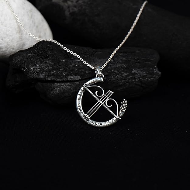 Shyam Baba Khatu Shyam Locket Khatu Shyam Silver Locket Khatu