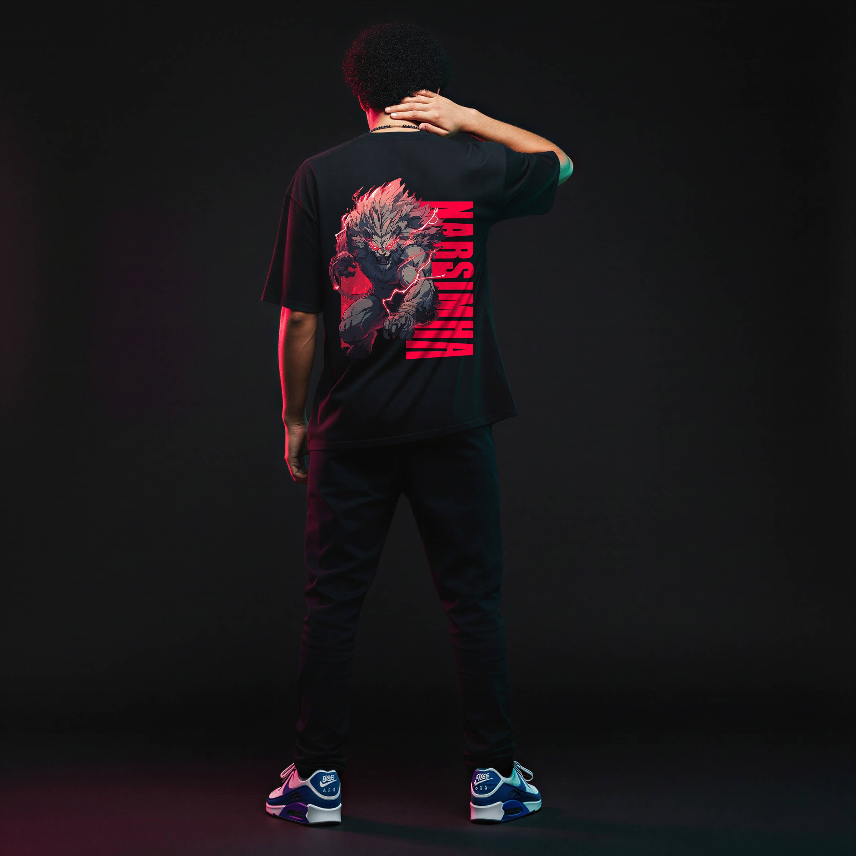 NARSIMHA – UNLEASHED FURY OVERSIZED T-SHIRT
