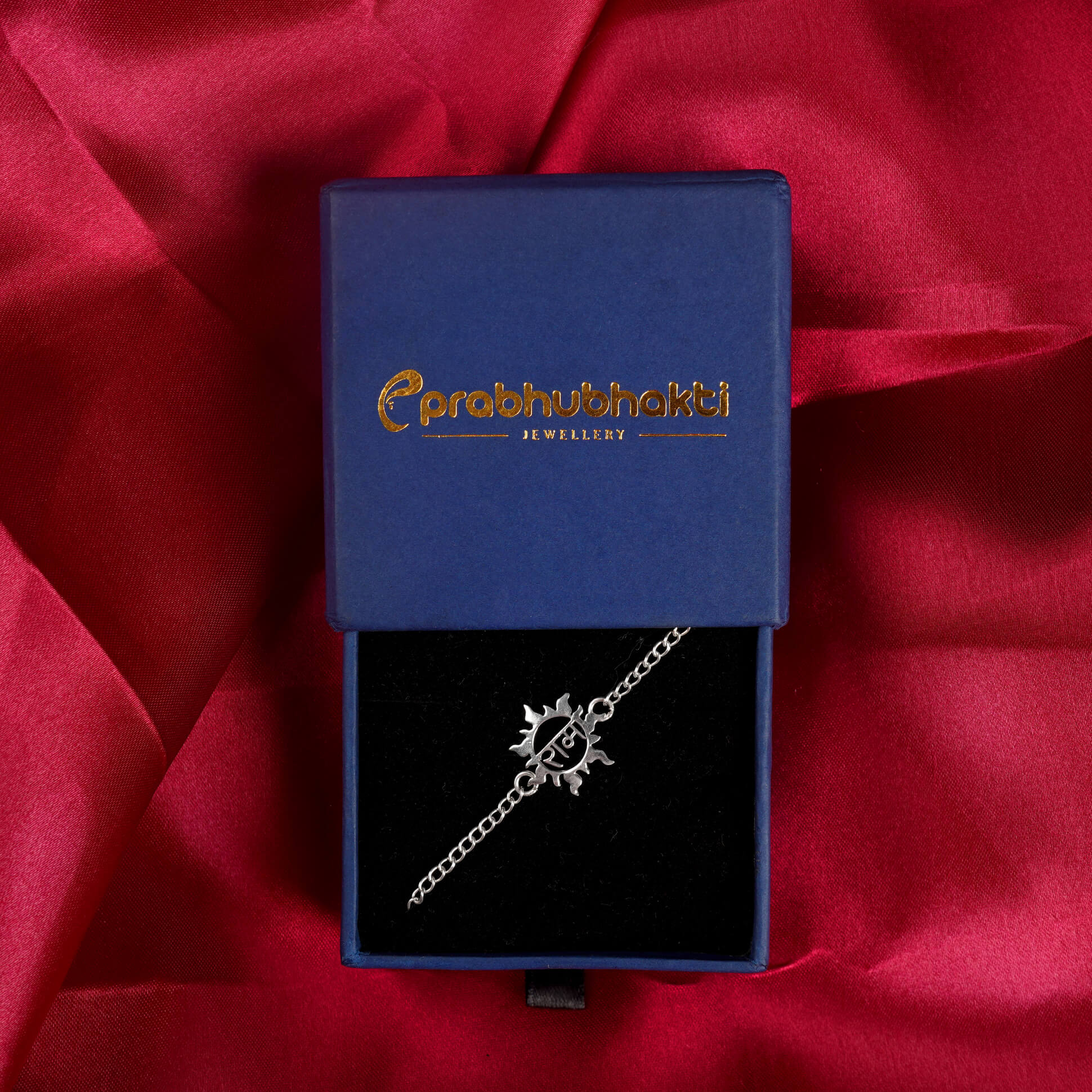 Shree Ram Silver Bracelet For Men and Women