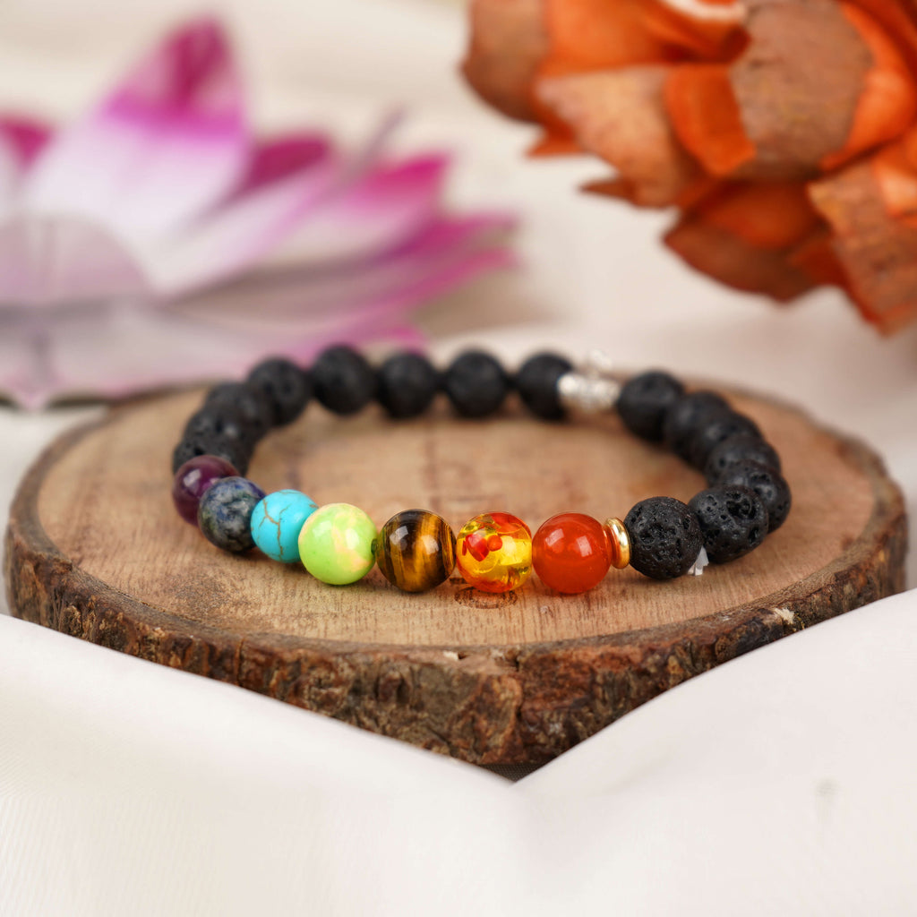 Bracelets & Bands - 7 Chakra Reiki Healing Stone Bracelet Yoga Balance Energy Jewelry Handmade DIY Beaded Bracelets Was Listed For 99.00 On 16 Sep At 07:01 By SOLD4U In Johannesburg (ID:623141577 - Foto 8