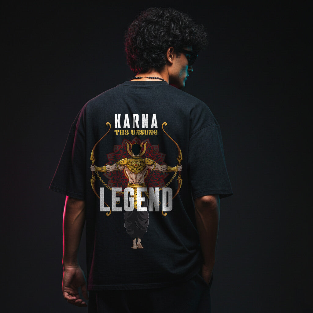 Oversized Karna T-Shirt |  Legendary Warrior Karna