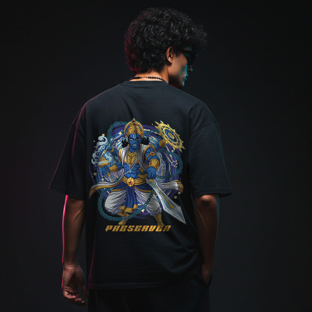 Oversized Preserver T-Shirt |  Cosmic Defender