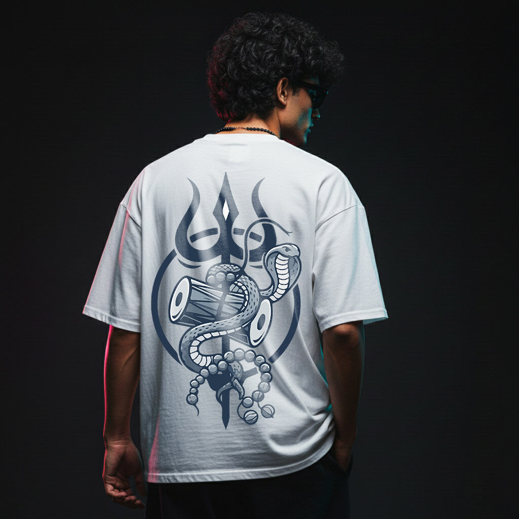 Oversized Shiva T-Shirt | The Destroyer's Legacy