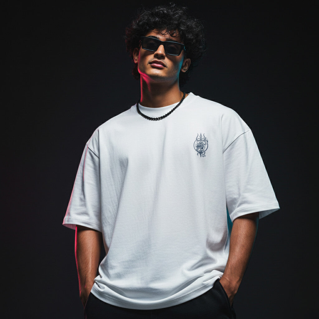 Oversized Shiva T-Shirt | The Destroyer's Legacy