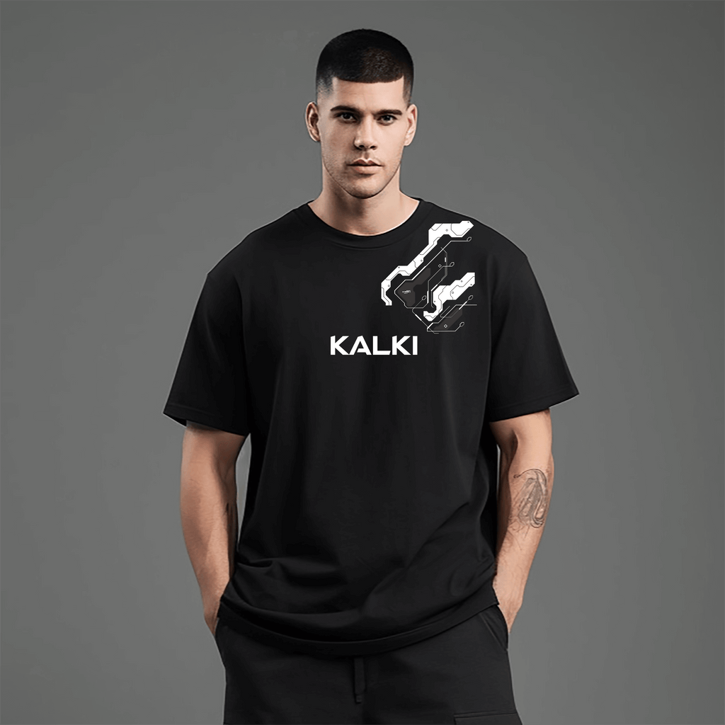 Kalki Printed Oversized Tshirt for Men and Women