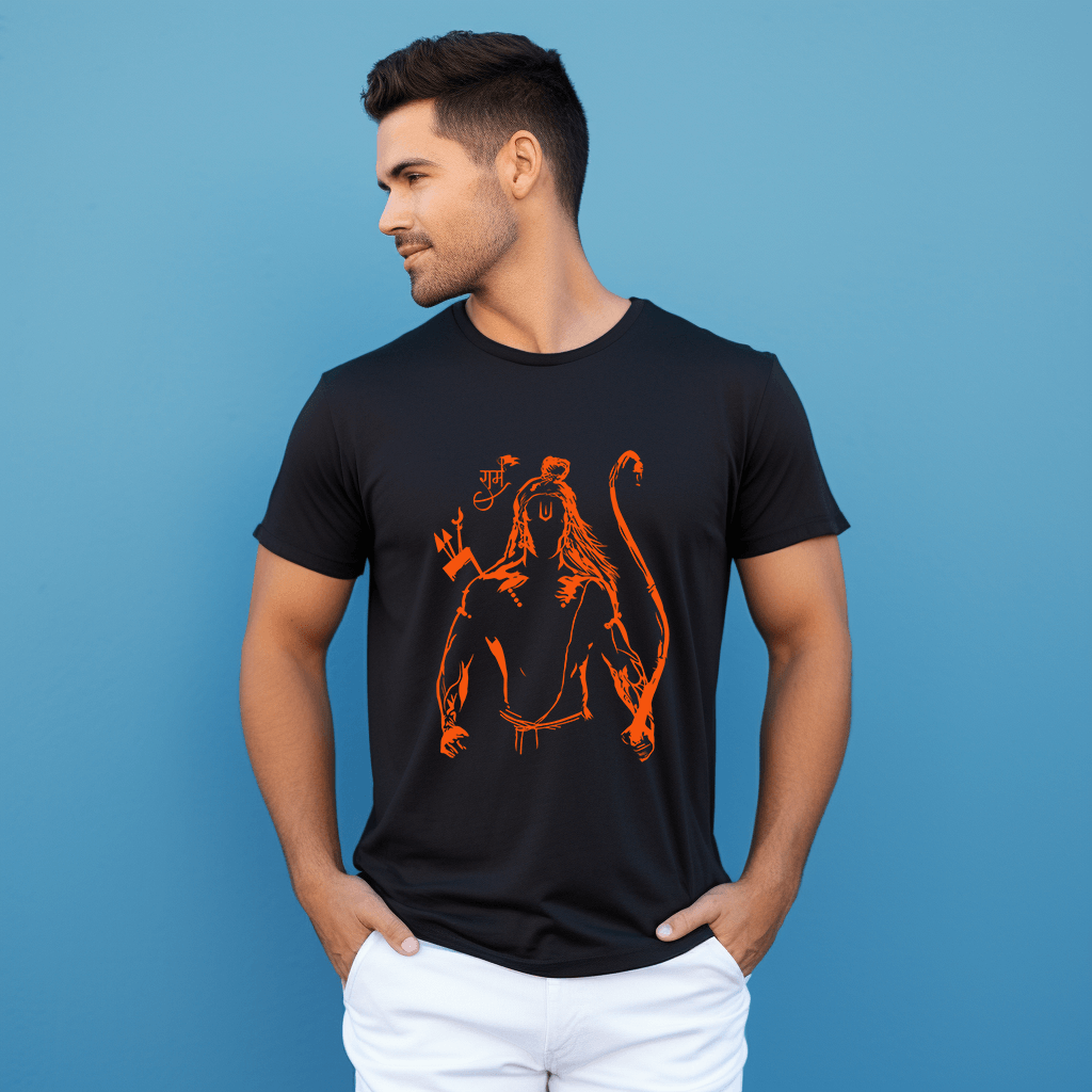 Jai Shri Ram Printed TShirt For Boys