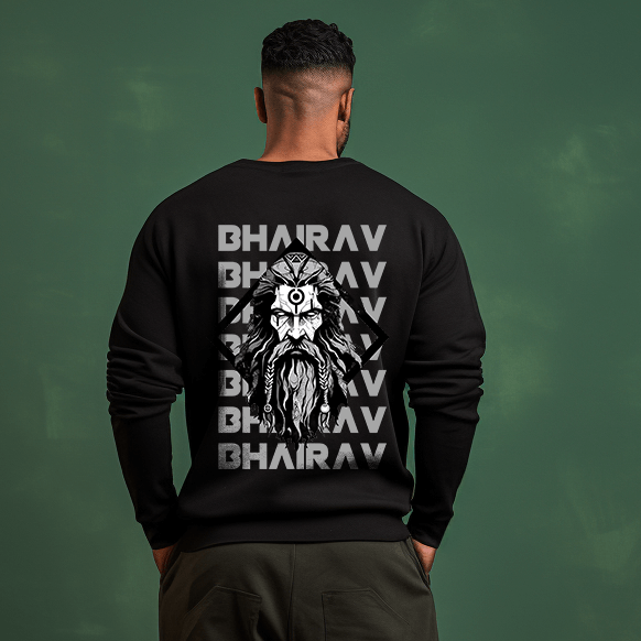 Kaal Bhairav Printed Sweatshirt for Men