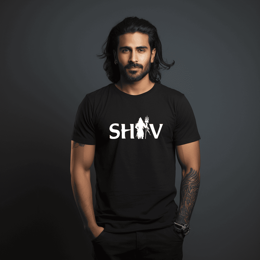 Shiv Printed Tshirt For men