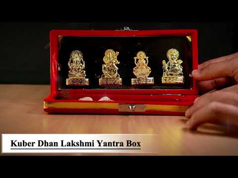 Kuber Dhan Maha Laxmi Yantra Box