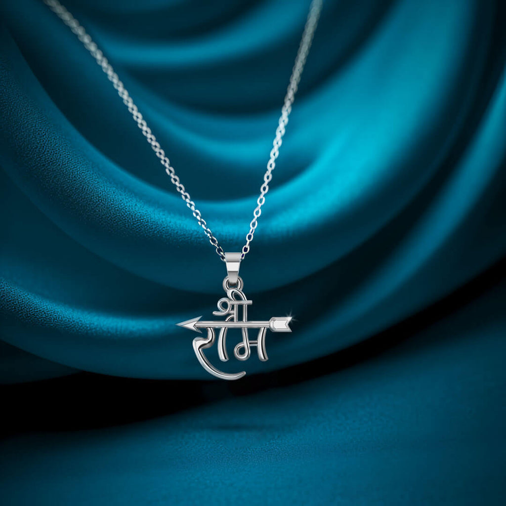 Personalized Jewelry Bhumika Name Locket Silver Vaishali Name