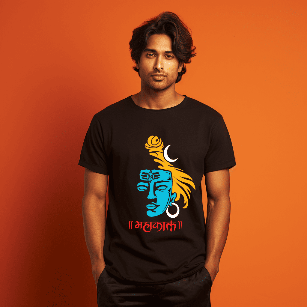 Mahakal Printed Tshirt For Men