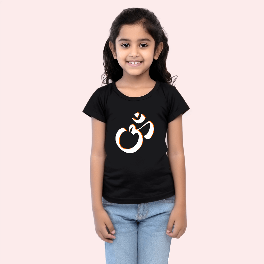 Shiva Om Tshirt For Kids