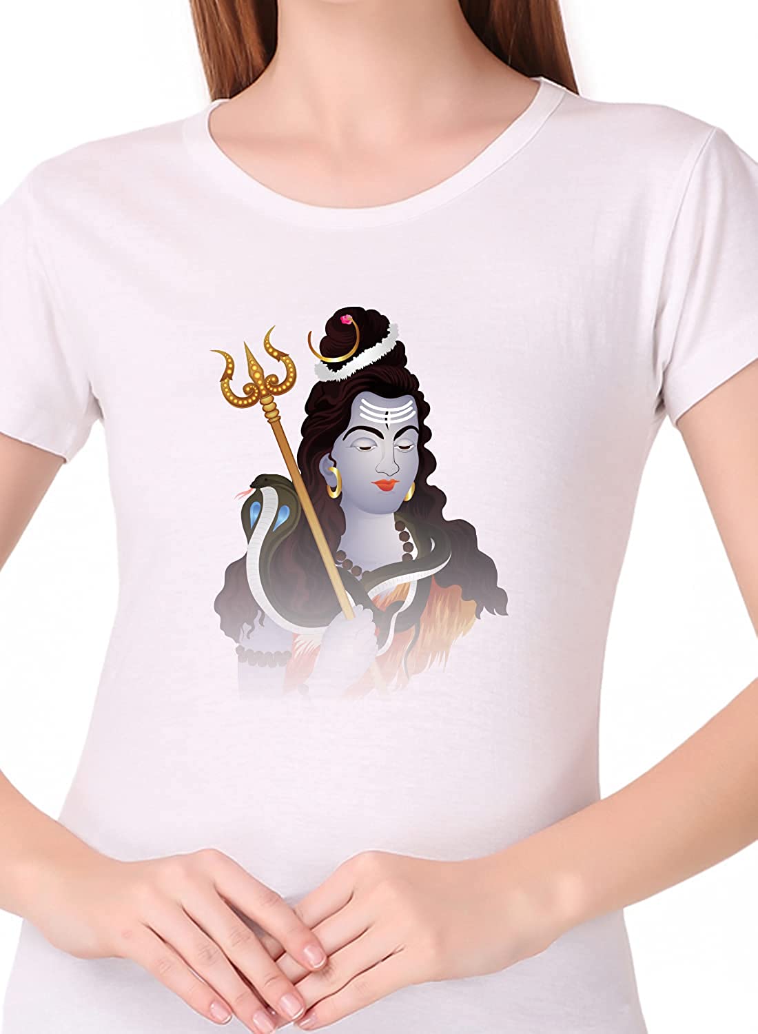 Shiva Hindu Lord Mahadev Mahakal Women Tshirts
