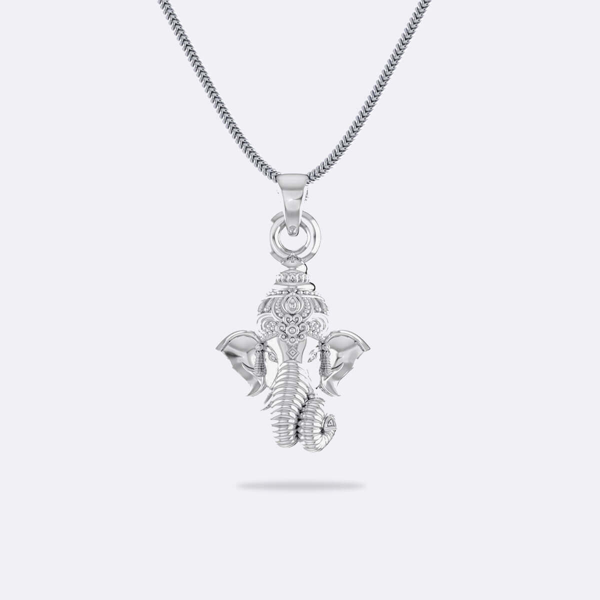 Ganesha Silver Pendant 