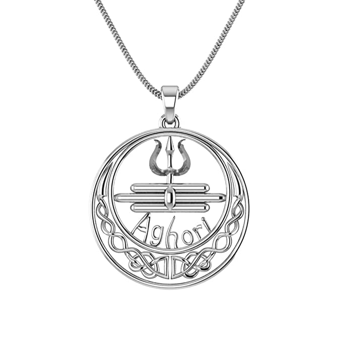 Mahadev Silver Chain  Aghori Designed in Pure Sterling Silver