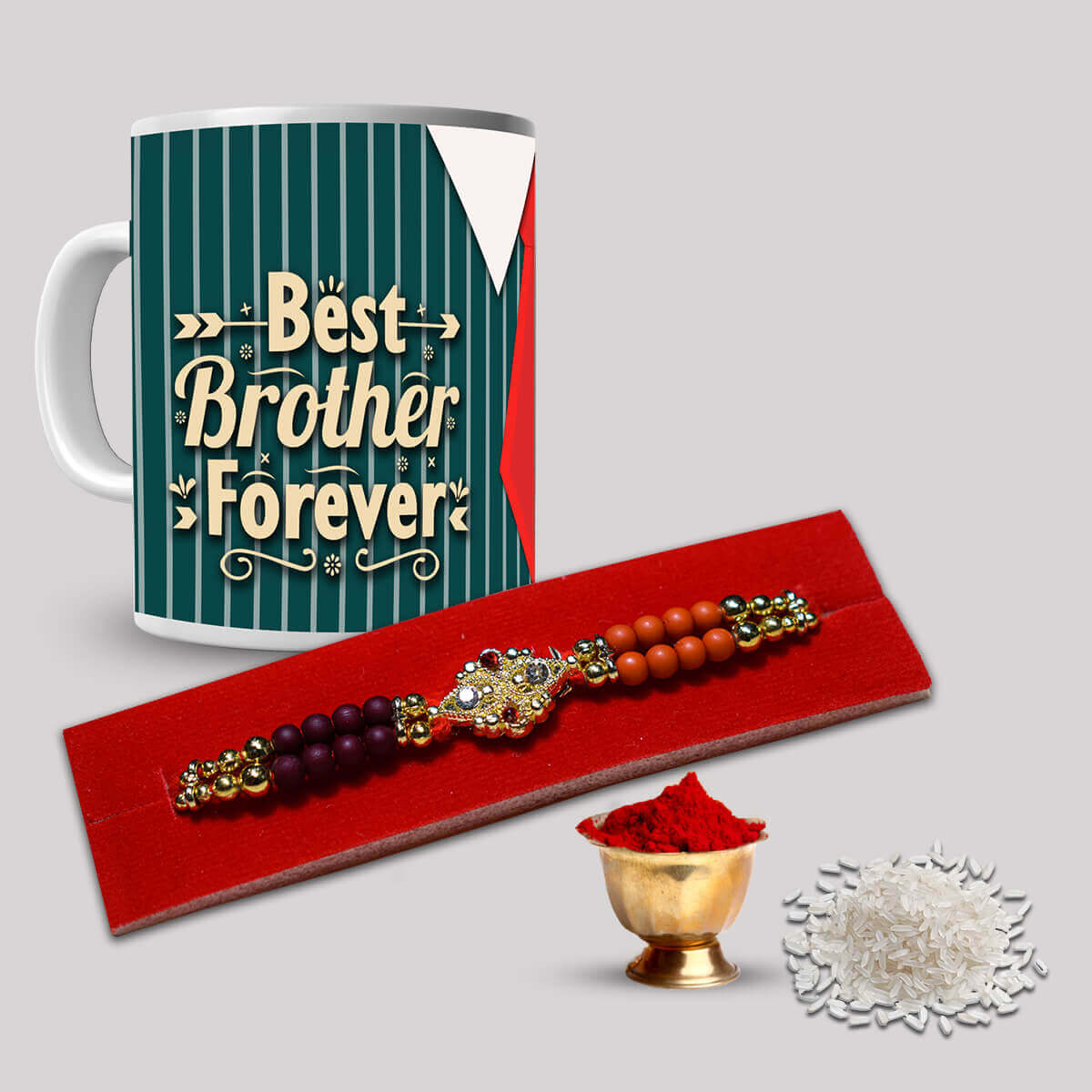 Set of Rakhi With Customized Mug