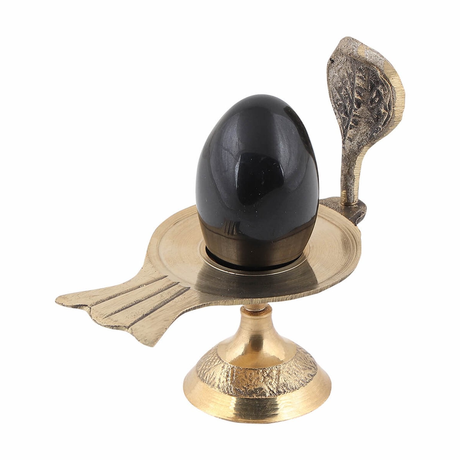 Buy Original Gandaki River Shaligram with Brass Base Online