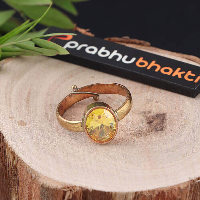 Elevate Your Style with a Stunning Pukhraj Ring Shop Now