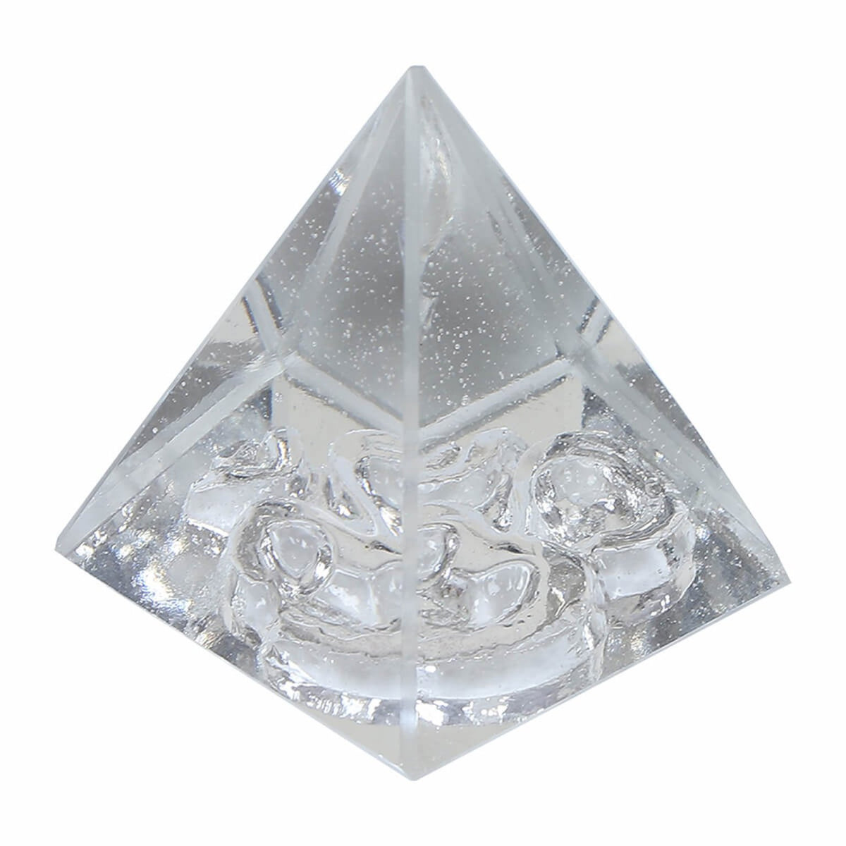 Crystal Om Pyramid For Home Vastu Pyramid – Prabhubhakti